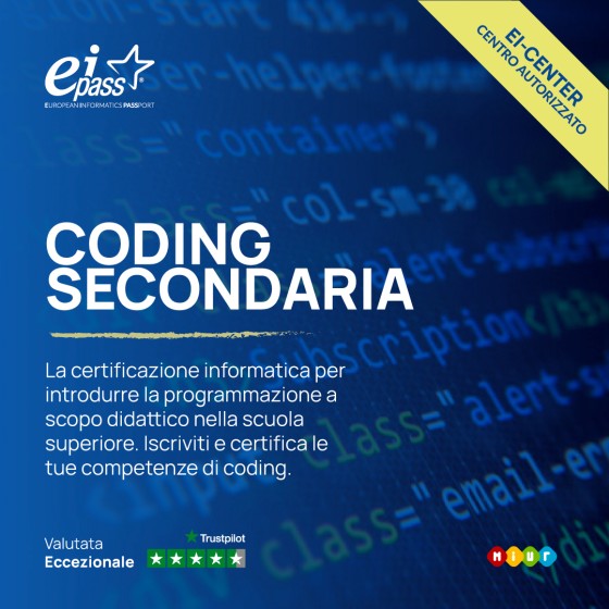EIPASS Coding secondaria