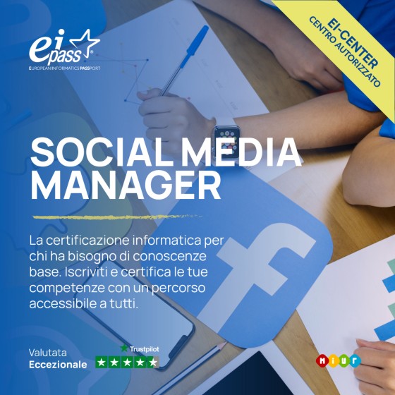 EIPASS Social Media Manager
